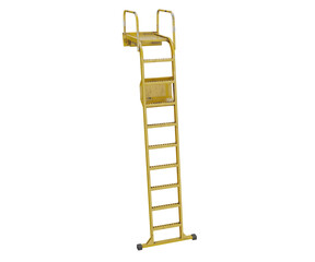 3d rendering ndustrial maintenance ladder