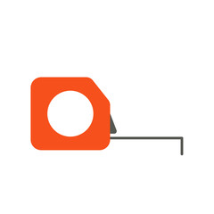 tap measuring flat icon illustration color