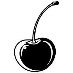 vector illustration of cherry