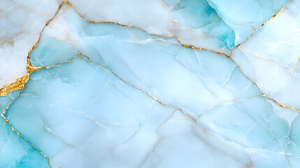 Naklejka premium Blue gold marble texture background (1)
