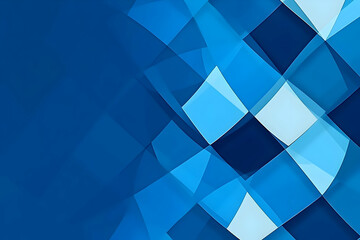 Naklejka premium Abstract Blue Background Creates a Modern and Stylish Look with Geometric Shapes and Gradient Colors