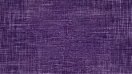 Fototapeta premium Purple Abstract Background Displays Woven Fabric Texture with Soft Focus Center and Grid Pattern