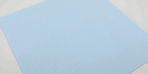 Minimalistic blank graph paper with a precise blue grid pattern. A useful high-resolution texture for math, physics, engineering notes, sketches, and design planning in school or office use.

