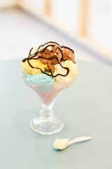 Fotografía de helado