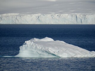 Cruising in the passage Anvers Island and Antarctic Peninsula