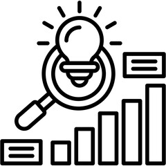 Fototapeta premium Insight Icon