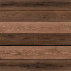 Obraz premium Dark Brown Wooden Planks Form a Rustic Background Texture with Visible Grain and Knots