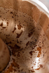Baking Gingerbread Bundt Cake with Caramel Frosting Ingredients