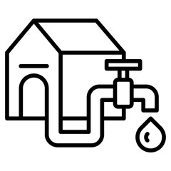 Water Supply Icon