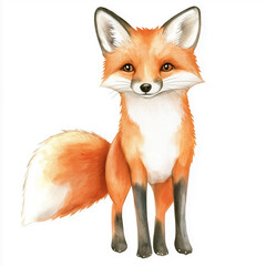 Obraz premium red fox vulpes