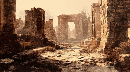 Ancient Ruins in the Desert: A Journey Through Time