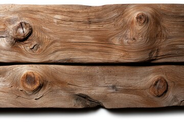 A close-up view of textured wooden planks showcasing natural patterns and knots.