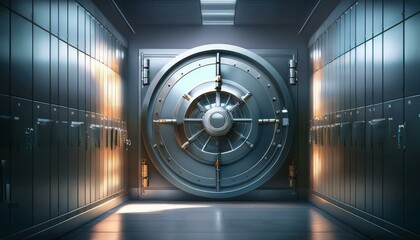 Each vault door symbolizes safety and reliability.  