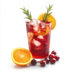 Cranberry Orange Iced Tea