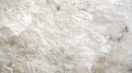 Naklejka premium White recycled craft paper texture as background. Grey paper texture, Old vintage page or grunge vignette of old newspaper. Pattern rough art creased grunge letter. Hardboard with copy space for text.