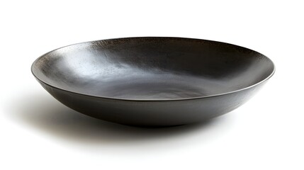 Sleek Black Minimalist Bowl Design