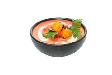 PNG, Tomato soup, isolated on white background