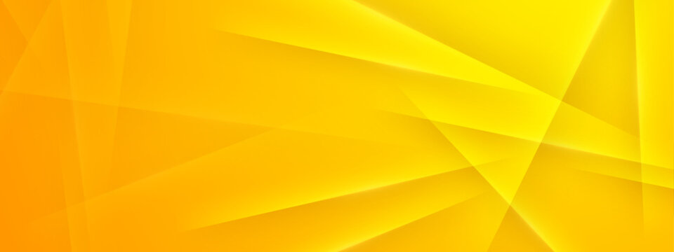 Bright yellow gradient geometric background for creative designs, corporate presentations, or modern digital advertisements