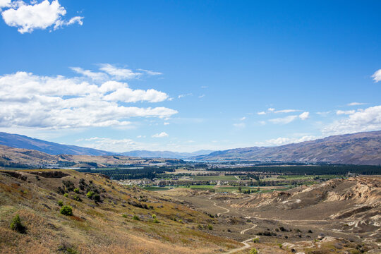 Bannockburn Canyon, near Cromwell, in Otago, New Zealand.