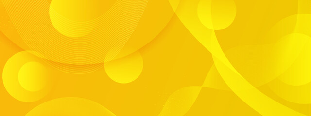 Yellow gradient geometric background suitable for promotional materials, web design elements, or artistic projects