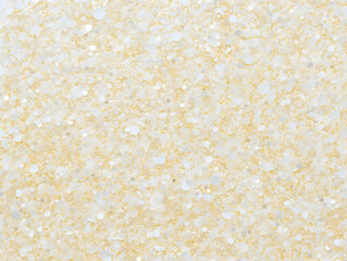 Gold and White Glitter Texture Creates a Sparkling Background for Festive Design Projects