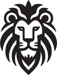 This flat vector lion icon features a bold and modern design, perfect for events related to lions, such as sports teams, motivational seminars, or wildlife conservation. Its clean lines.