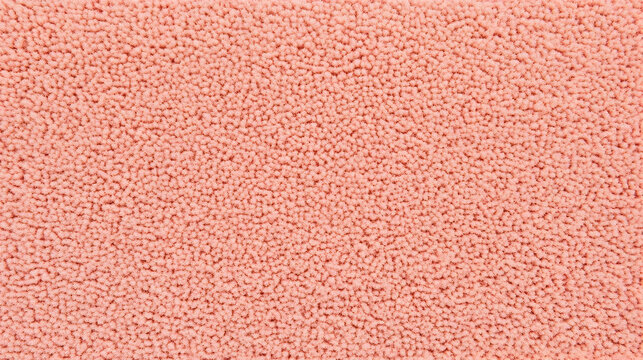 Soft Pink Chenille Fabric Texture Background Close Up Detail with Delicate Fibers