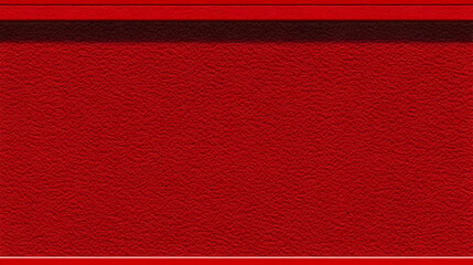 Fototapeta premium Red Textured Background with Black Stripe and Red Border Creates a Bold Visual Contrast