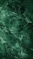 Naklejka premium Dark Green Marble Texture Background Shows Natural Veins and Elegant Design