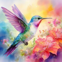Obraz premium Kleiner Kolibri