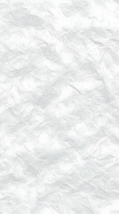Obraz premium White Crumpled Plastic Texture Background Creates a Realistic and Textured Visual Effect.