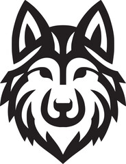 This flat vector wolf icon features a sleek, minimalist design, ideal for wolf-themed events like team-building or nature campaigns. Its bold silhouette symbolizes strength, unity, and wild spirit.