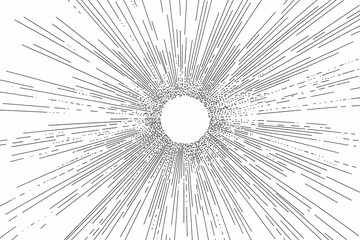 Obraz premium Abstract Background with Radiating Lines Creates a Dynamic Visual Effect with a Central Focus Point