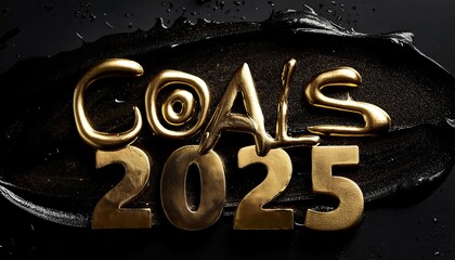 Golden Text Design for Coals 2025 Logo