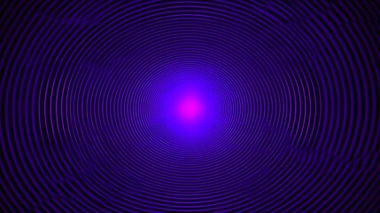 Abstract Purple Concentric Circles Pattern Design