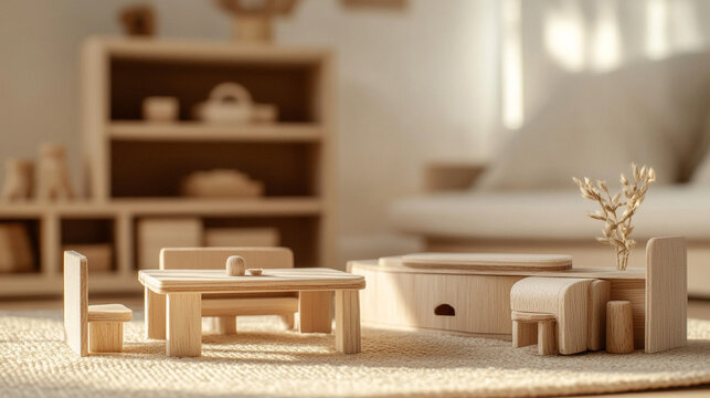 Cozy home library wooden shelves, stacked books warm lighting, nostalgic vintage study room atmosphere