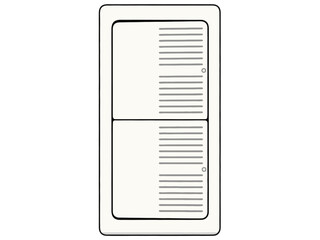 壁のスイッチ 2 ダブル オフィス 教室