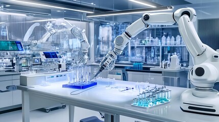 robotic lab automation: medical research - automation and robotics