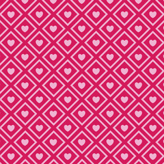 Heart seamless pattern.
