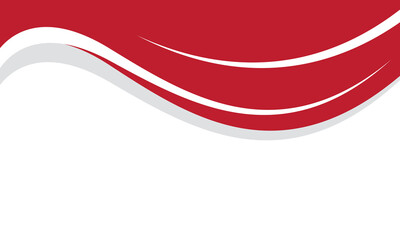 Abstract red wavy background