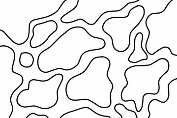 Seamless Black and White Cow Print Pattern Vector. Cow texture repeated design background pattern backdrop wallpaper. Turtle shield pattern
