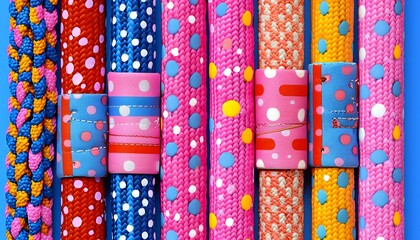 Team rope tied to sturdy node together.