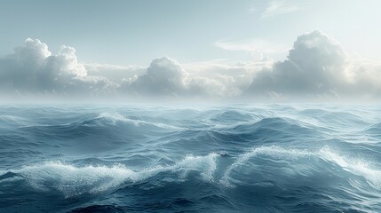 Obraz premium 自然のテクスチャを描写した穏やかなグラフィックアート13