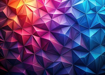 Obraz premium Abstract Aerial Polygon Texture: High-Tech Geometric Wallpaper Design