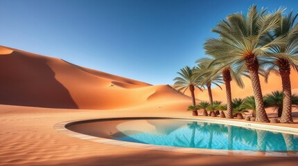 palm trees on the beach
