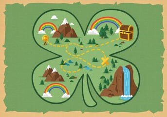 St. Patrick’s day set icons
