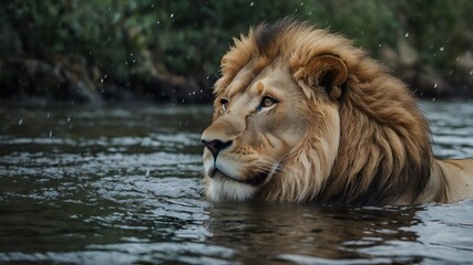 Lion close up, Wildlife