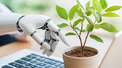 Tax Planning for Startup concept. Innovative Tax Planning Strategies for Startups in the Digital Age with Robotic Assistance