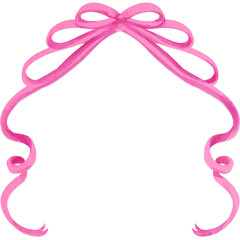 pink ribbon frame