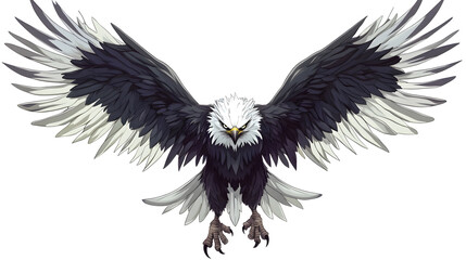 Obraz premium Majestic Eagle in Flight